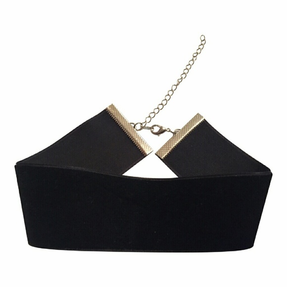 Black Velvet Choker - Picture 1 of 2